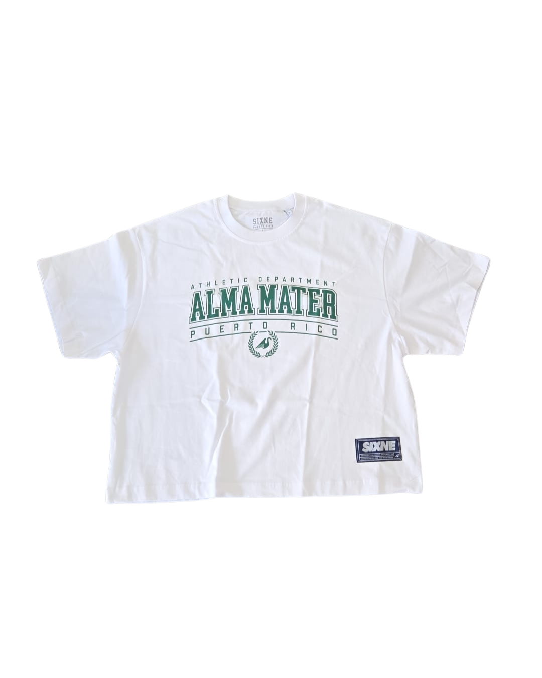 ALMA MATER "Cropped Tee"